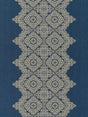 Scalamandre SC 000427168 INDIGO JOSEPHINE Fabric - Eade's Wallpaper