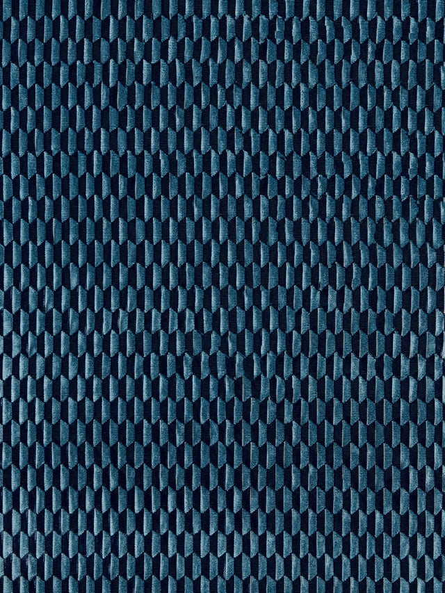 Scalamandre SC 000427184 SAPPHIRE ALLEGRA VELVET Fabric - Eade's Wallpaper