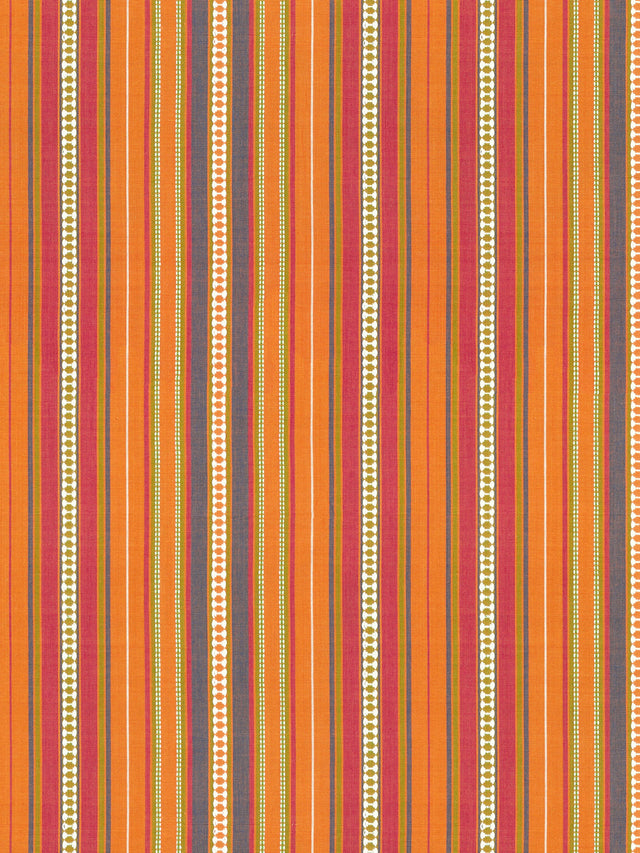Scalamandre SC 000427253 SUMMER CITRUS NILE STRIPE Fabric - Eade's Wallpaper