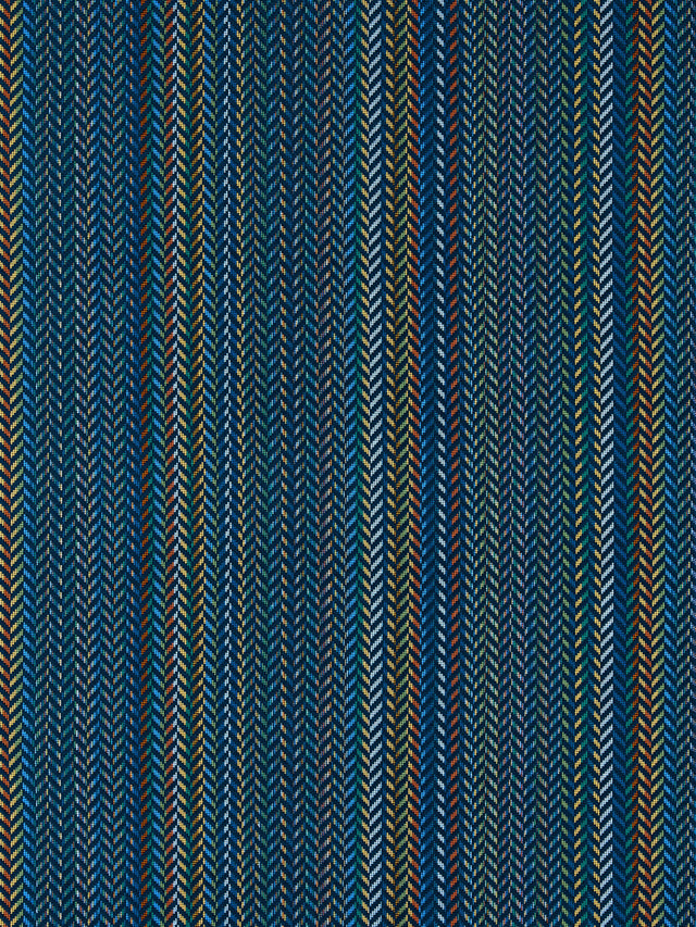 Scalamandre SC 000427254 COBALT ARROW STRIPE Fabric - Eade's Wallpaper