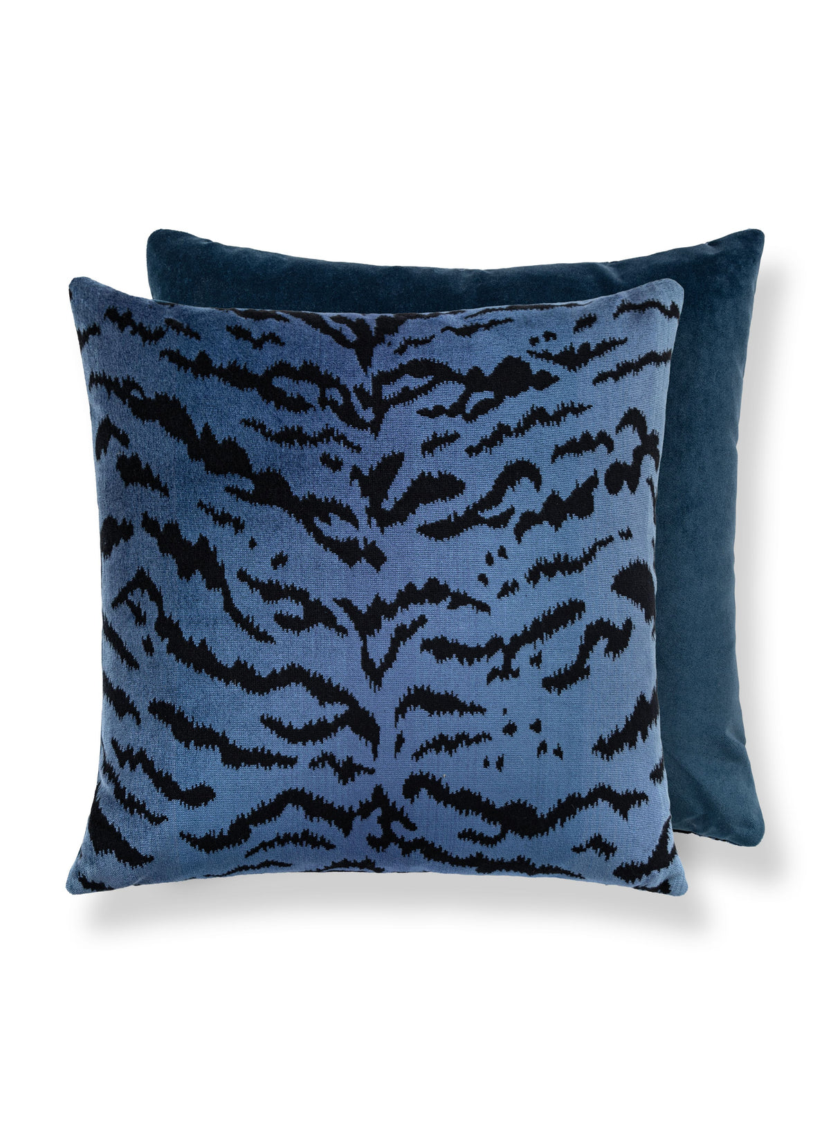 Scalamandre SC 0004TDDK26167 TIGRE/VELVET PILLOW - Pillow Co