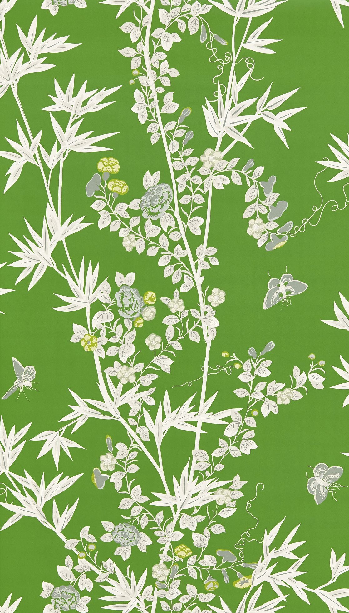 Scalamandre SC 0004WP88375 JADE JARDIN DE CHINE WALLPAPER - Eade's Wallpaper