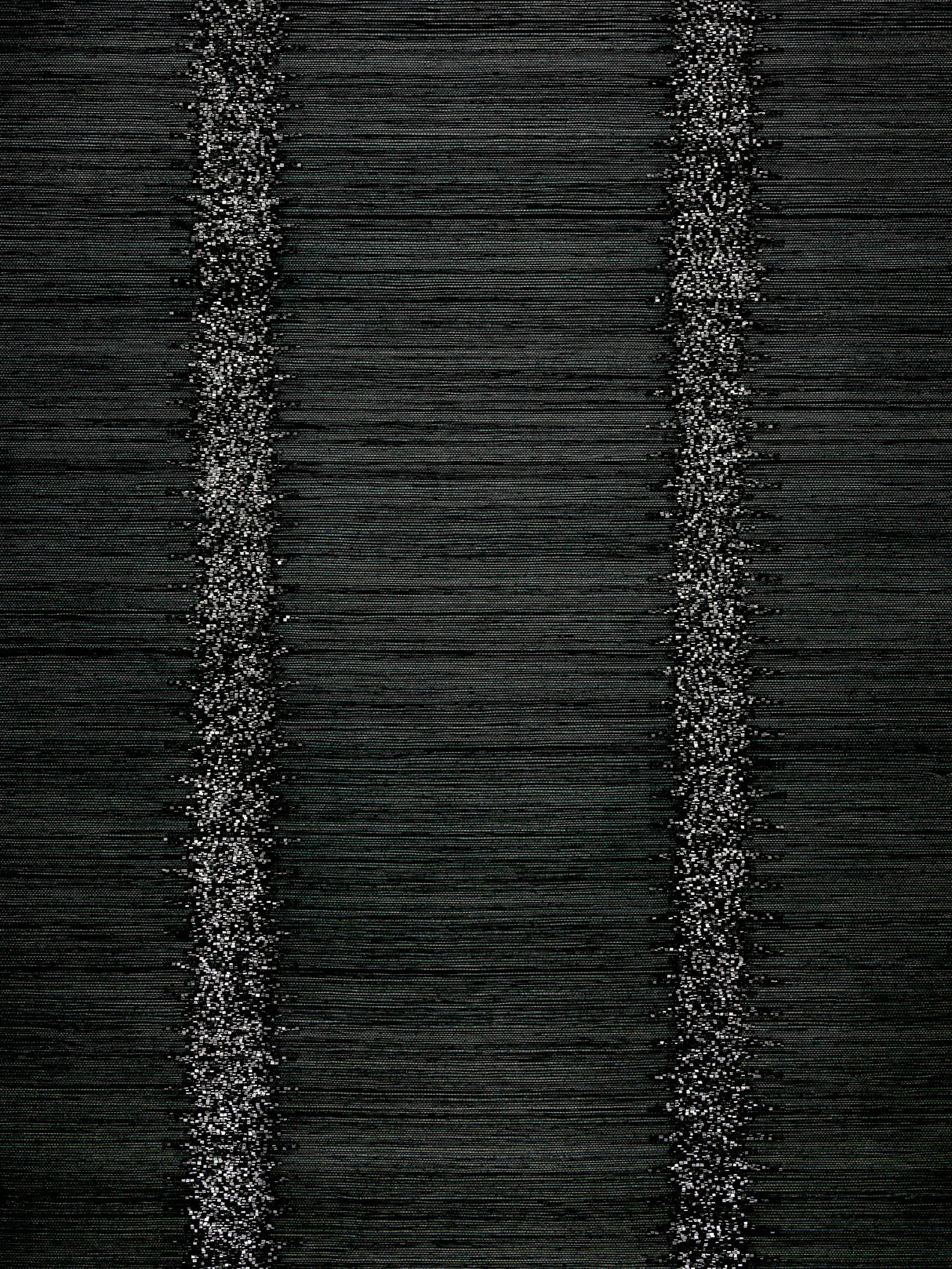 Scalamandre SC 0004WP88386 CARBON VERONICA BEADED GRASSCLOTH WALLPAPER - Eade's Wallpaper