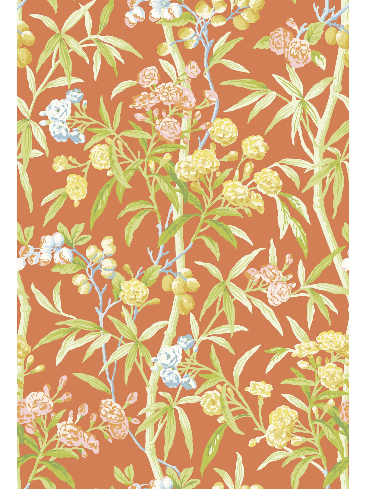 Scalamandre SC 0004WP88431 GUAVA LANAI WALLPAPER - Eade's Wallpaper