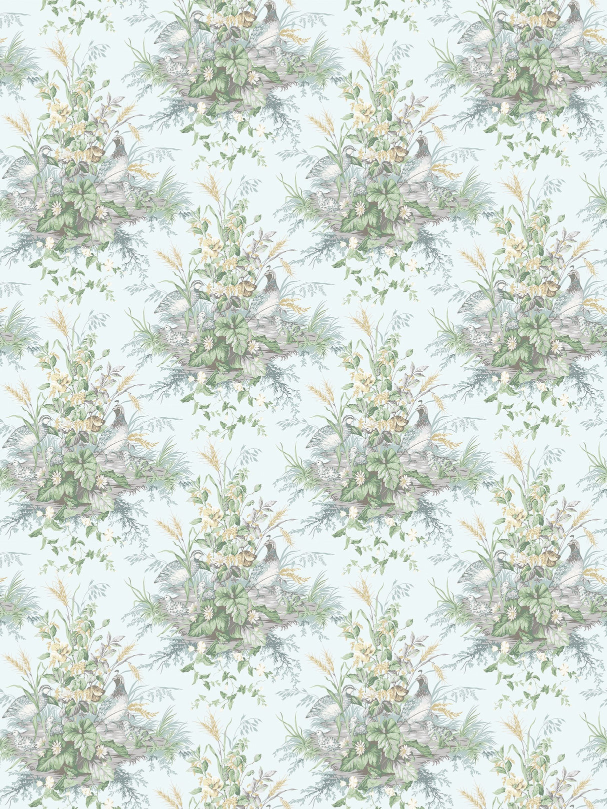 Scalamandre SC 0004WP88434 WOODLAWN EDWIN'S COVEY WALLPAPER - Eade's Wallpaper