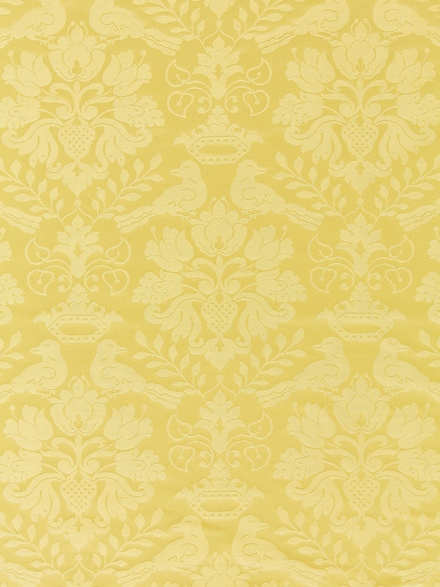Scalamandre SC 00051098MM BUTTERSCOTCH LOVE BIRD Fabric - Eade's Wallpaper