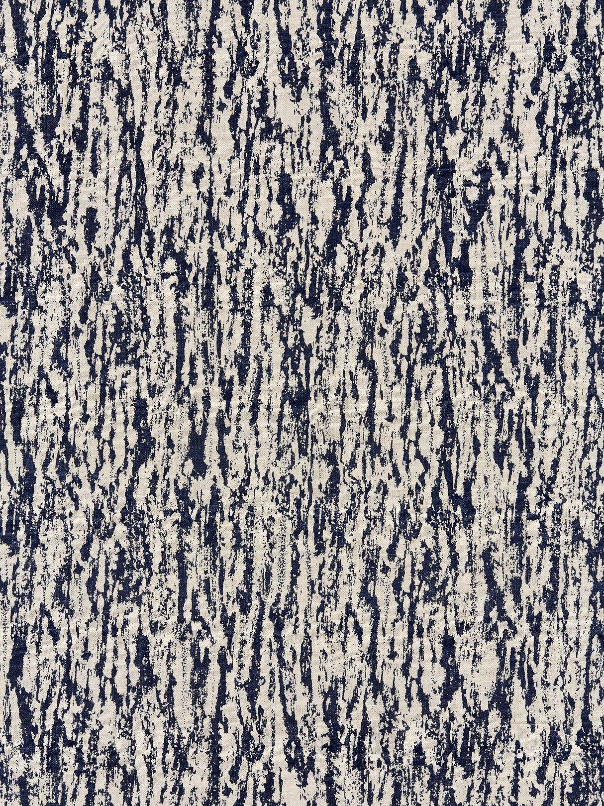 Scalamandre SC 000516599 INDIGO SEQUOIA LINEN PRINT Fabric - Eade's Wallpaper