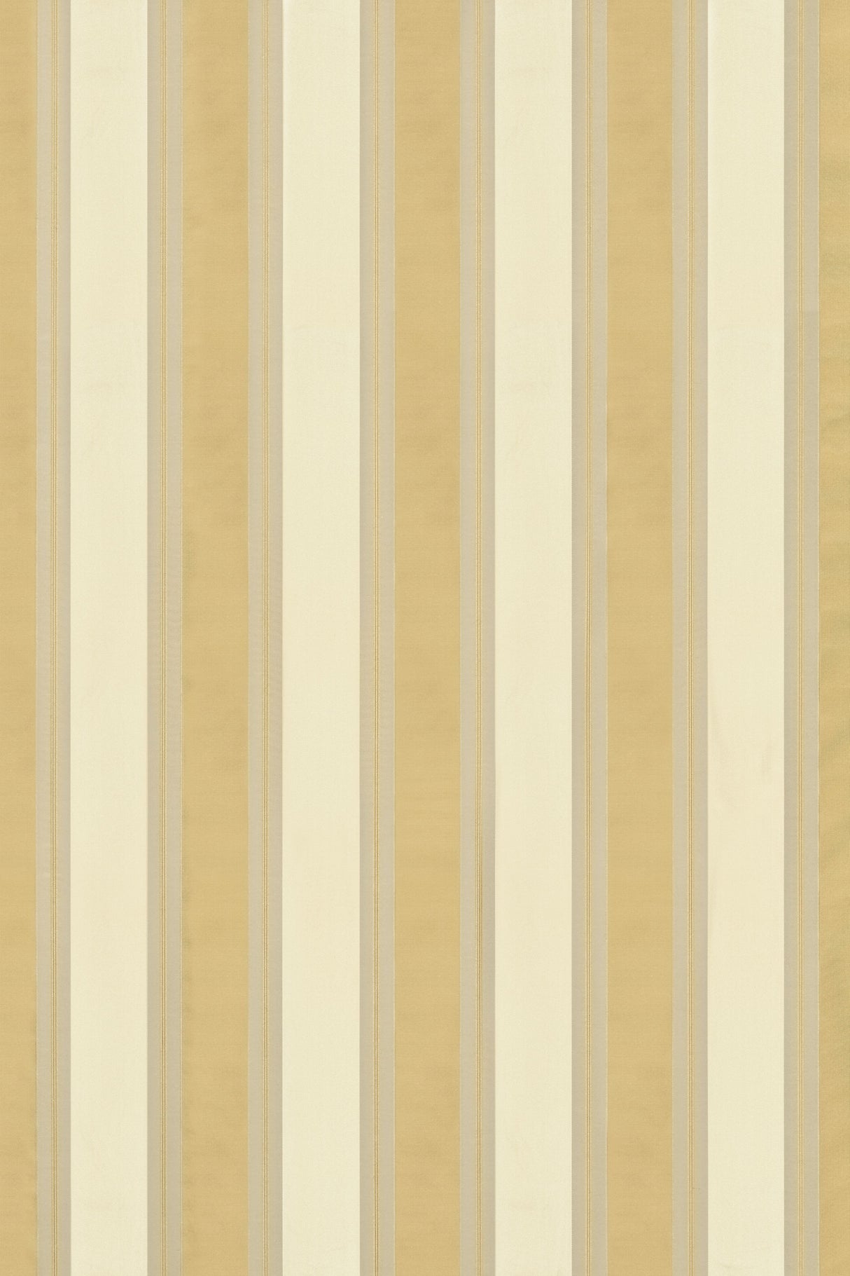Scalamandre SC 000520276M CHAMPAGNE & ANTIQUE GOLD FEDERAL STRIPE Fabric - Eade's Wallpaper