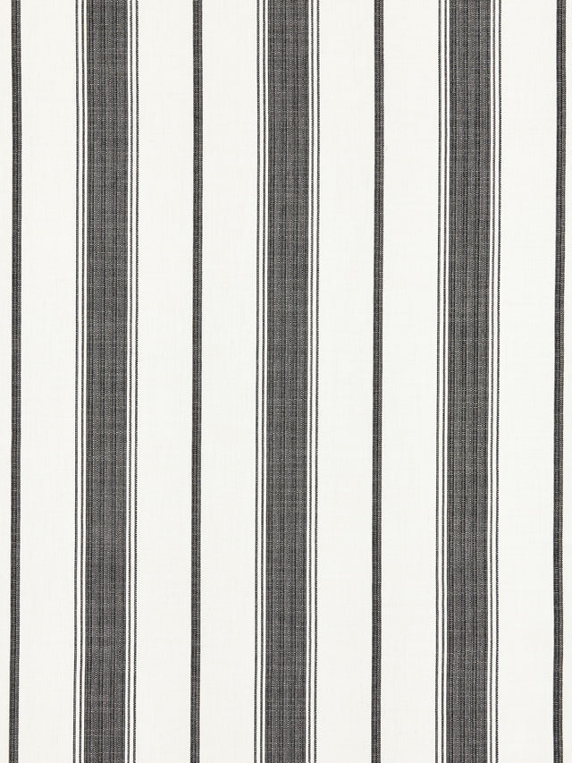 Scalamandre SC 000527110 CARBON SCONSET STRIPE Fabric - Eade's Wallpaper