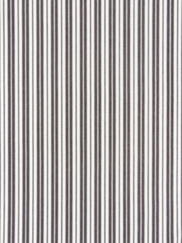 Scalamandre SC 000527115 CHARCOAL DEVON TICKING STRIPE Fabric - Eade's Wallpaper