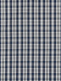 Scalamandre SC 000527122 NAVY PRESTON COTTON PLAID Fabric - Eade's Wallpaper