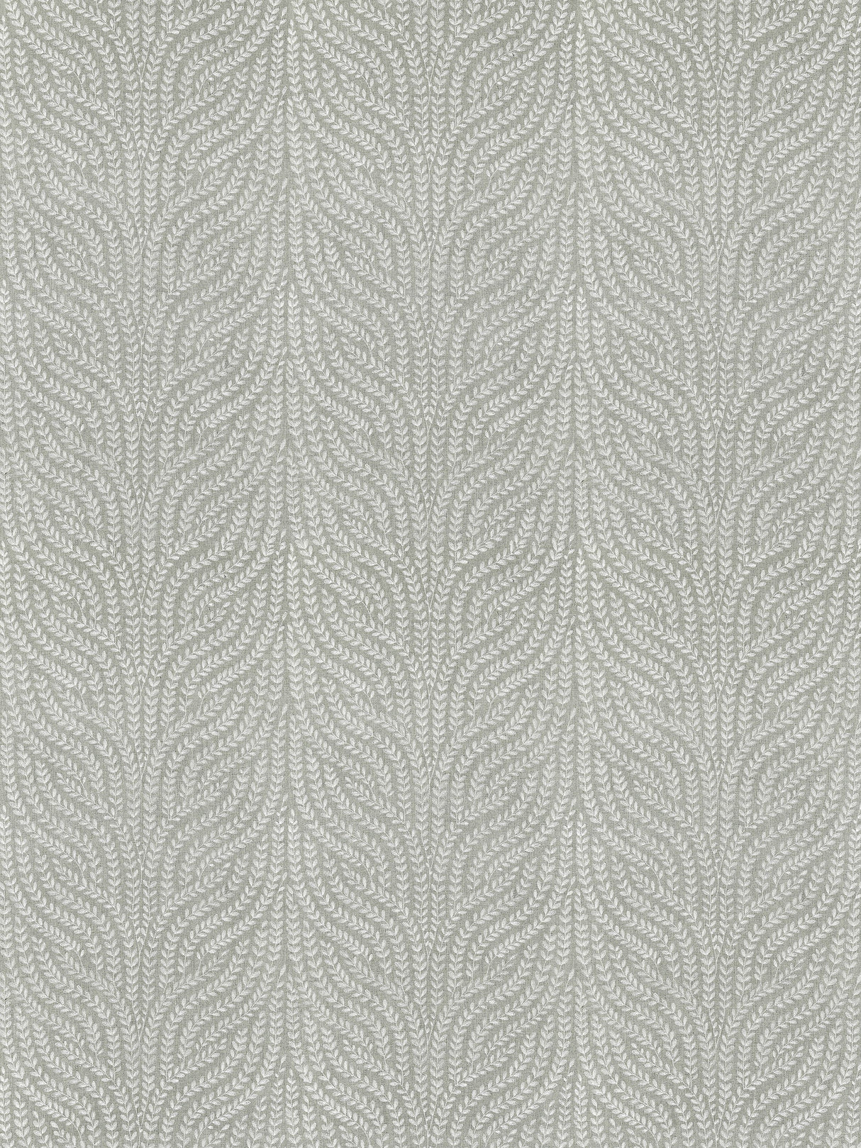 Scalamandre SC 000527125 FRENCH GREY WILLOW VINE EMBROIDERY Fabric - Eade's Wallpaper