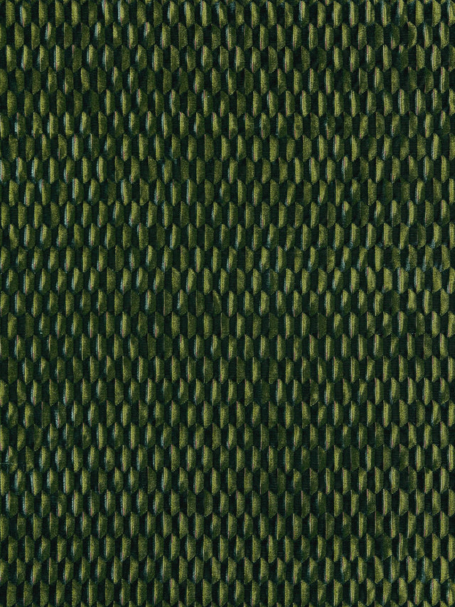 Scalamandre SC 000527184 EMERALD ALLEGRA VELVET Fabric - Eade's Wallpaper
