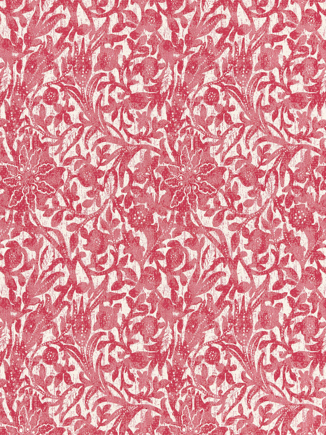 Scalamandre SC 000527195 HIBISCUS BALI FLORAL Fabric - Eade's Wallpaper