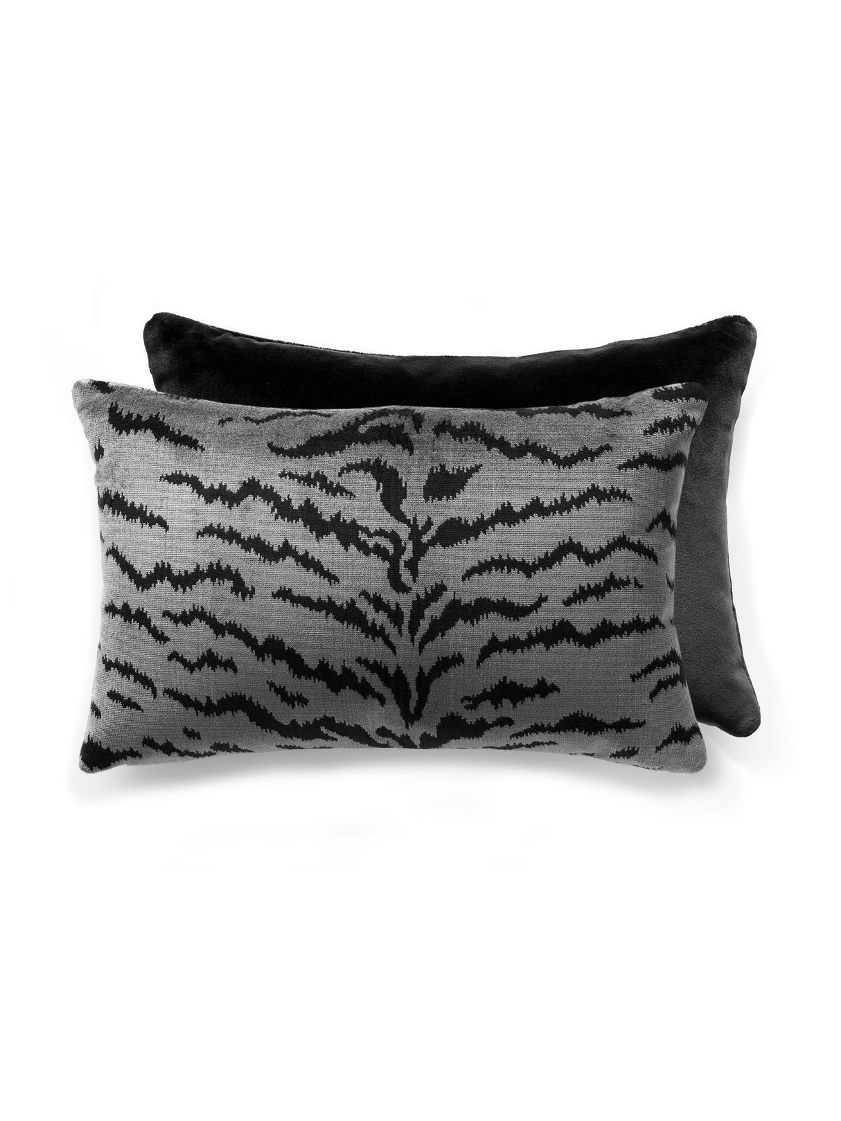 Scalamandre SC 0005ALTIGRPIL TIGRE/VELVET LUMBAR PILLOW - Pi