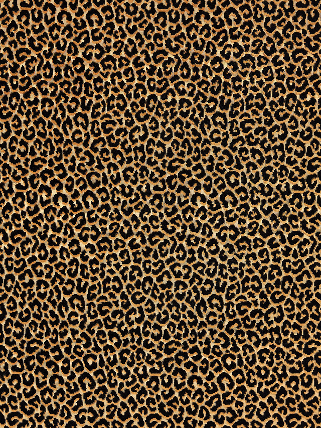 Scalamandre SC 000627037 EBONY PANTHERA VELVET Fabric - Eade's Wallpaper