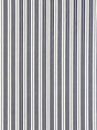 Scalamandre SC 000627115 INDIGO DEVON TICKING STRIPE Fabric - Eade's Wallpaper