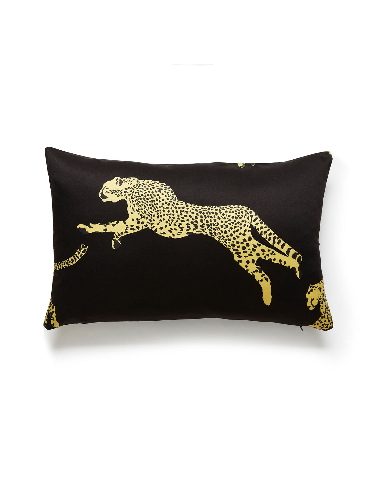 Scalamandre SC 0006LCHEETPIL LEAPING CHEETAH LUMBAR PILLOW -