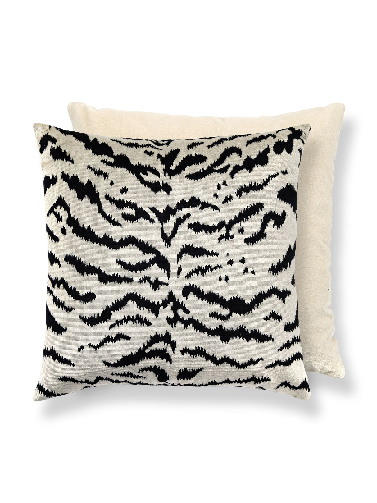 Scalamandre SC 0006TDDK26167 TIGRE/VELVET PILLOW - Pillow Co