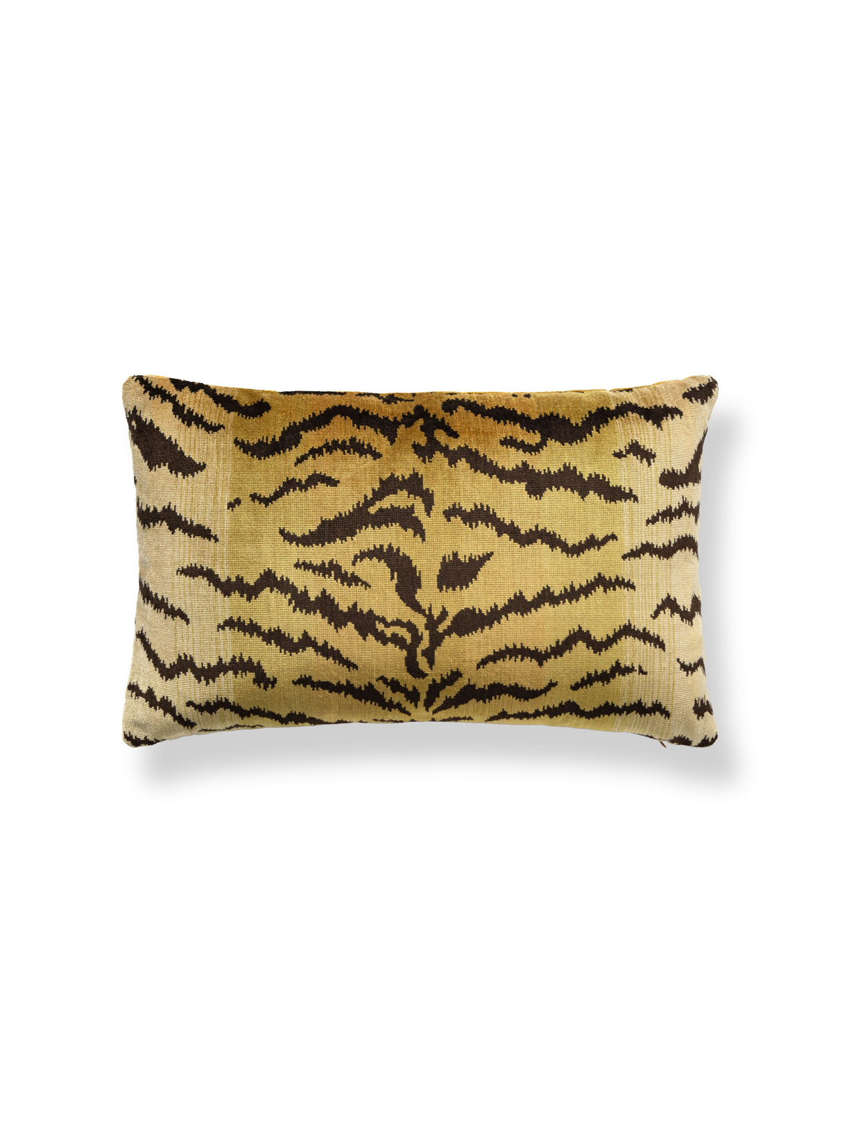 Scalamandre SC 0007MBDK26167 TIGRE/VELVET LUMBAR PILLOW - Pi