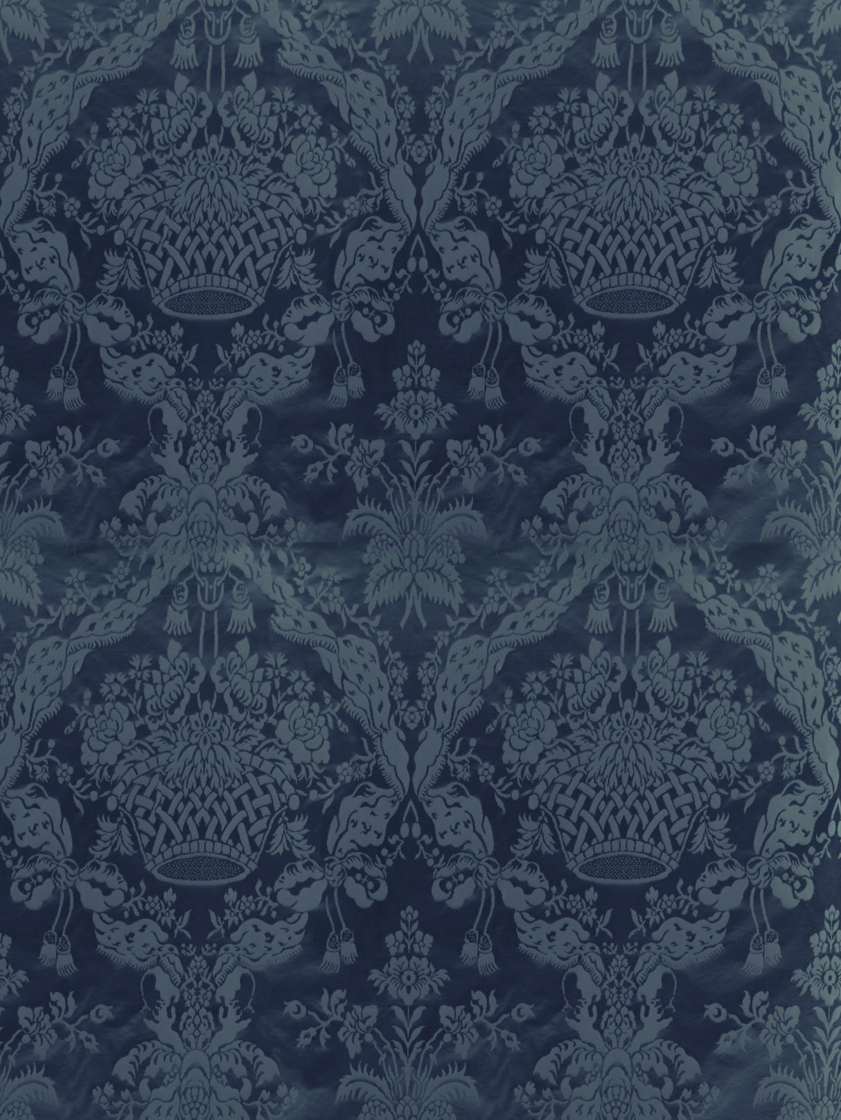 Scalamandre SC 001220355M BLUE GABRIEL Fabric - Eade's Wallpaper
