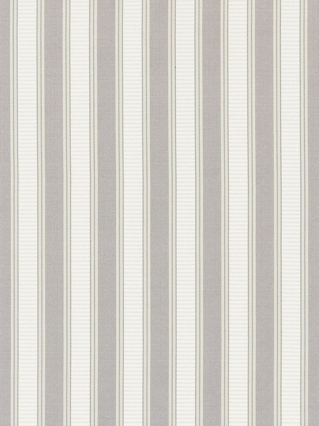 Scalamandre SC 0027121M PEWTER SHIRRED STRIPE Fabric - Eade's Wallpaper
