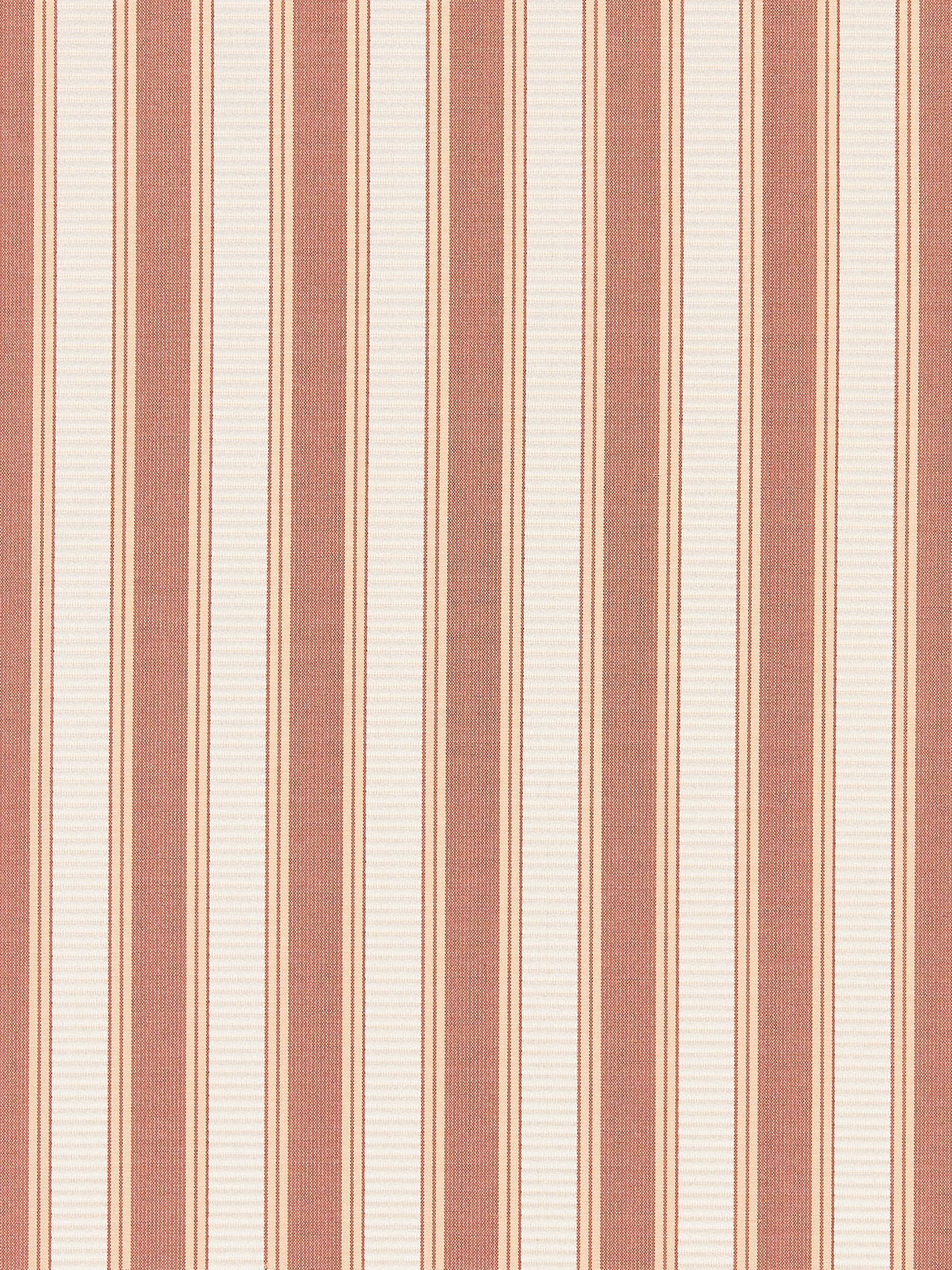 Scalamandre SC 0034121M SOFT CORAL SHIRRED STRIPE Fabric - Eade's Wallpaper