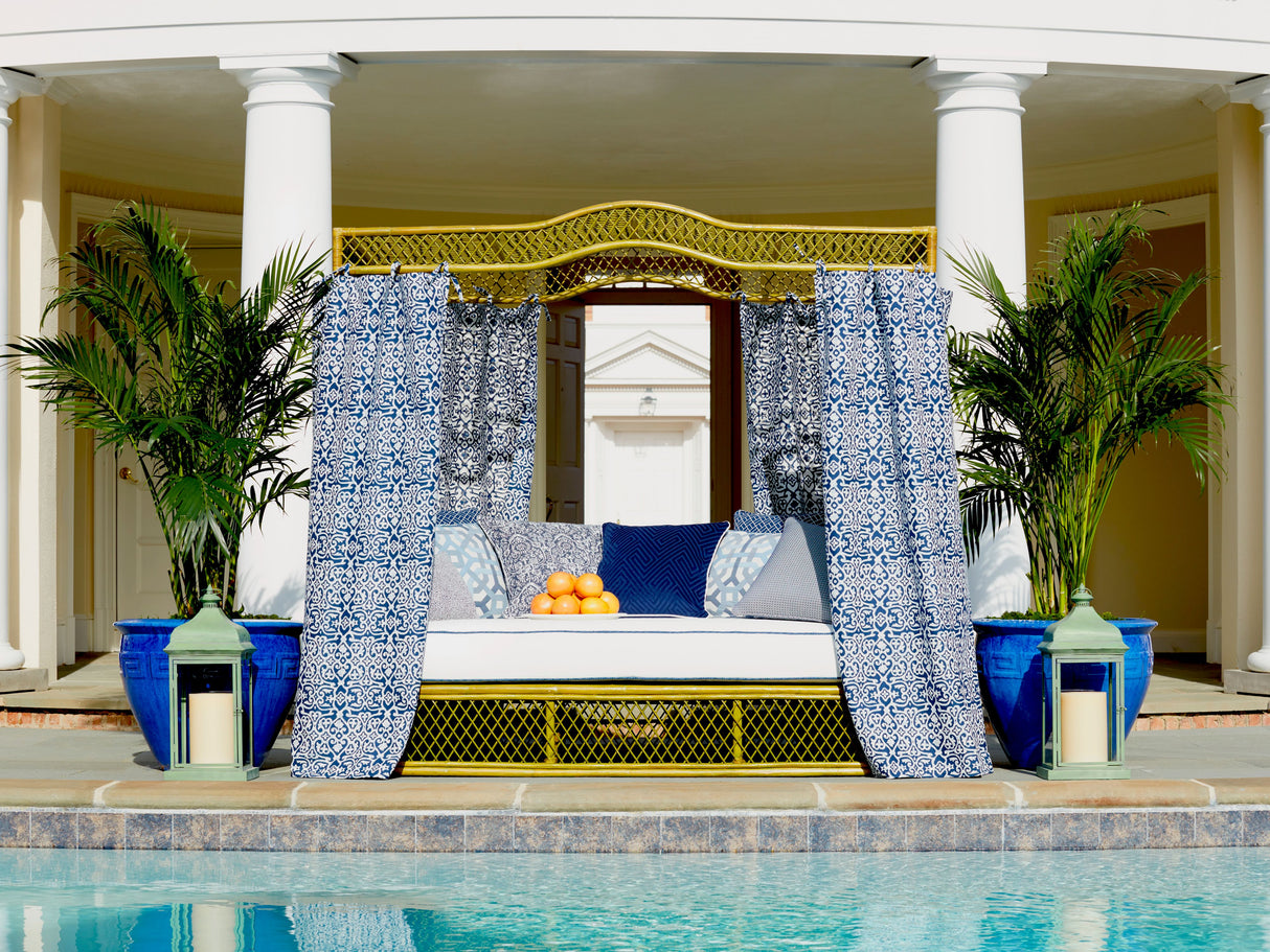 Scalamandre SC 000227068 MANGO BIRD'S EYE WEAVE Fabric - Eade's Wallpaper