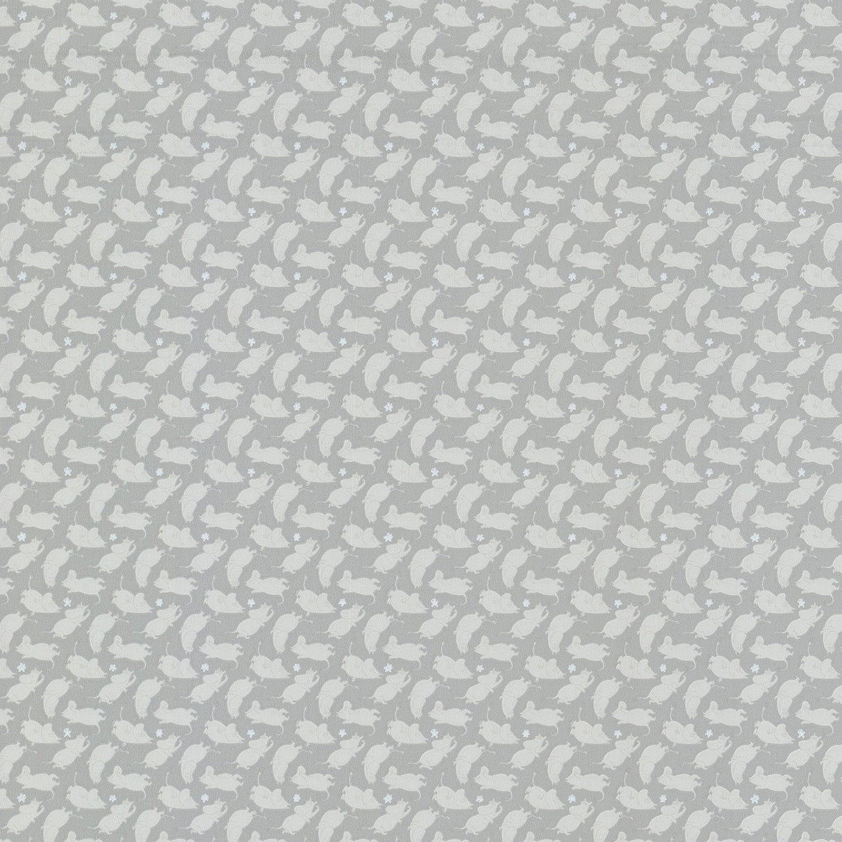 Sandudd SD5167-4 Moomintroll Light Grey Novelty Wallpaper