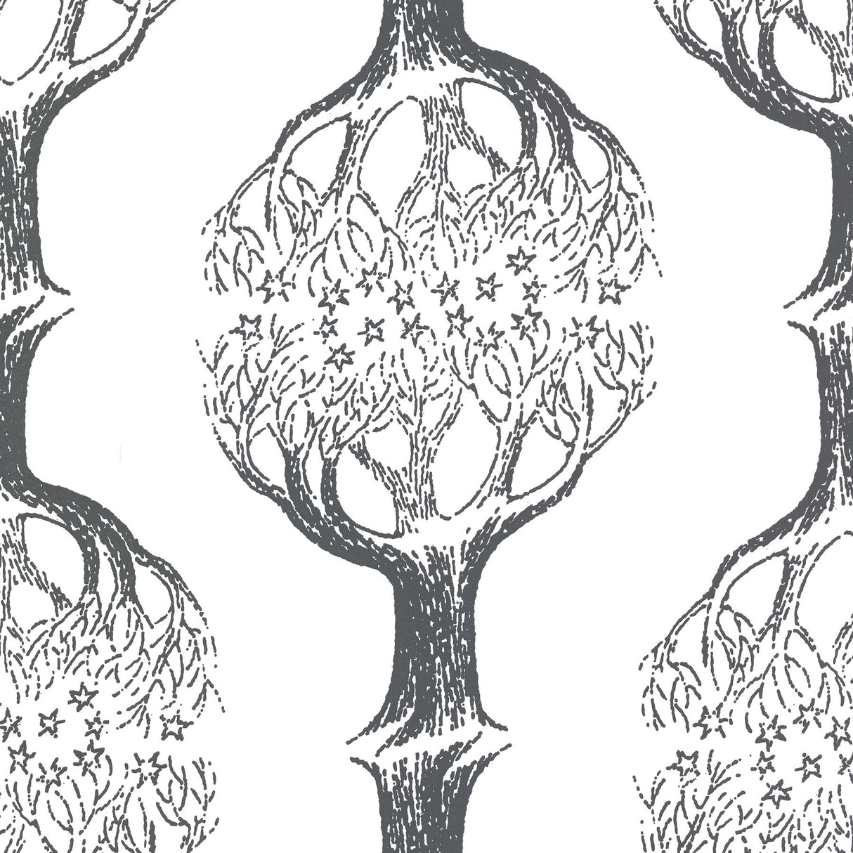 Sandudd SD5169-2 Celesta Grey Tree Wallpaper