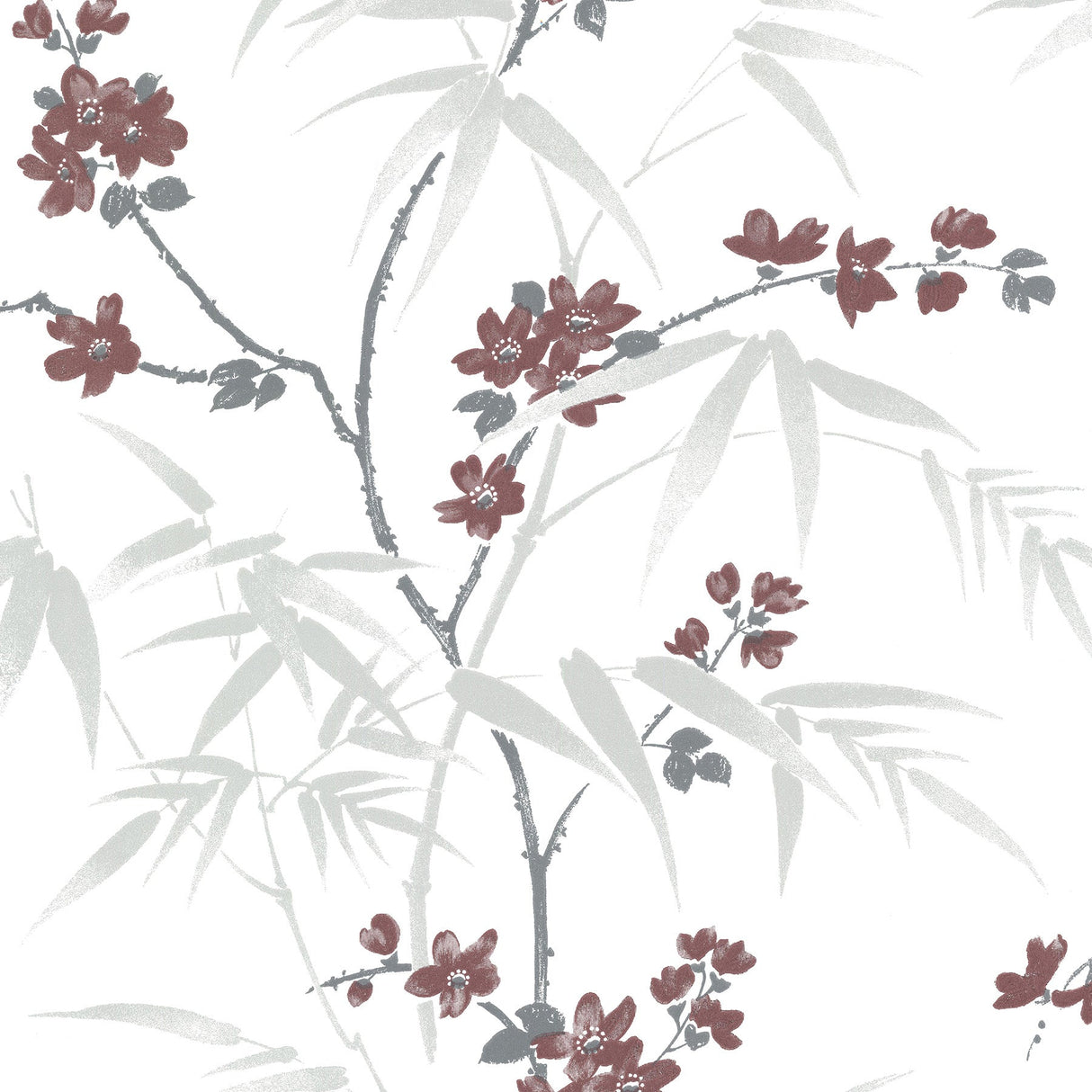 Sandudd SD5214-1 Yoshino White Cherry Blossom Wallpaper