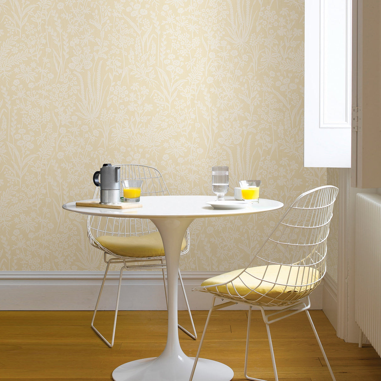 Sandudd SD5230-5 Brianne Yellow Botanical Wallpaper