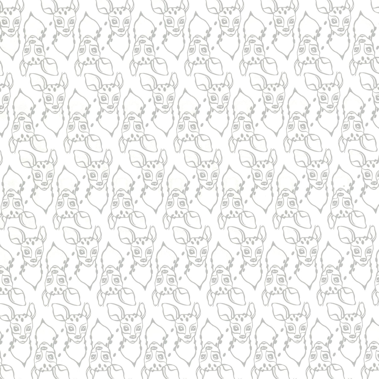 Sandudd SD5247-1 Oh, Deer White Animal Wallpaper