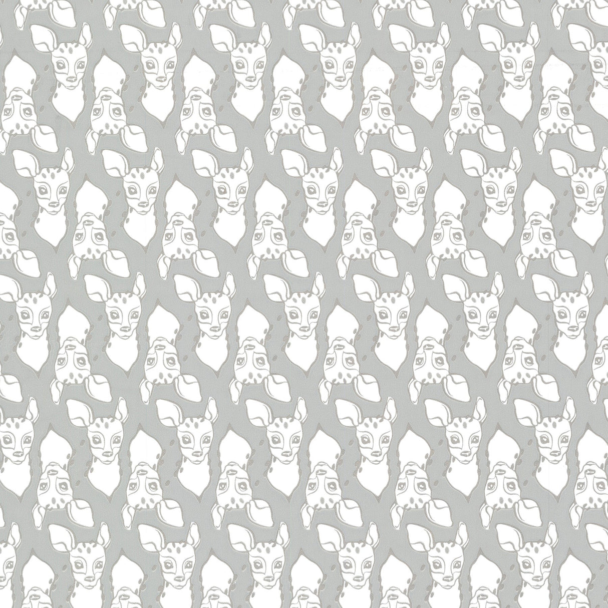 Sandudd SD5247-2 Oh Deer Grey Animal Wallpaper