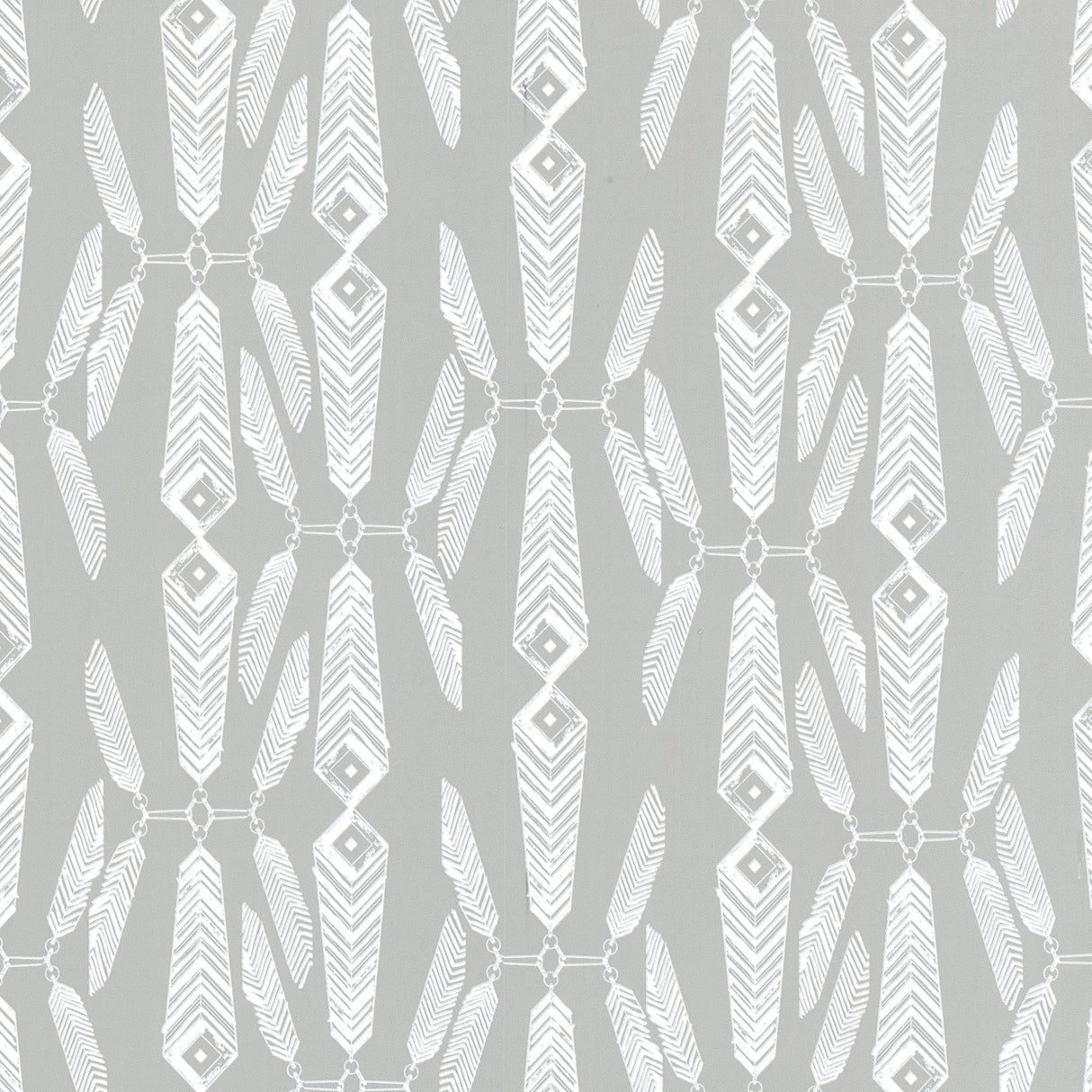 Sandudd SD5248-3 Lainey Grey Feather Wallpaper