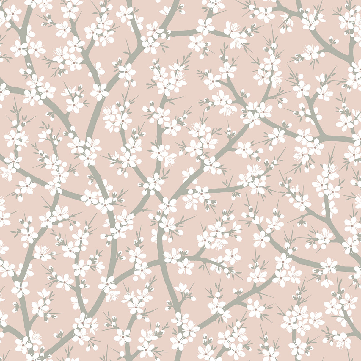 Sandudd SD5309-3 Henrik Coral Floral Wallpaper