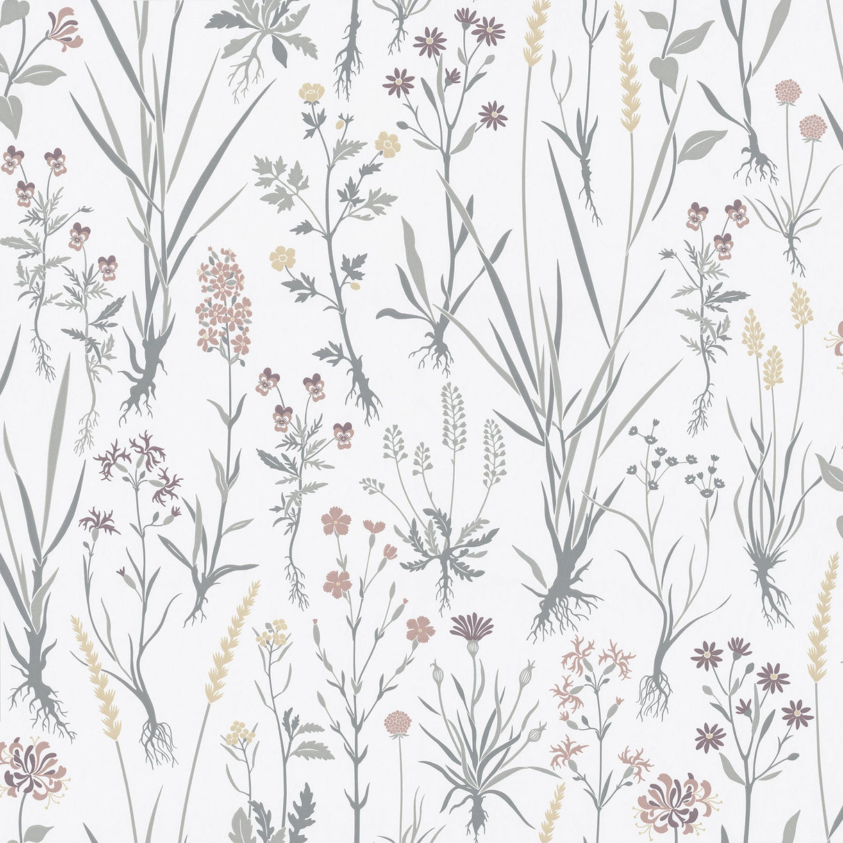 Sandudd SD5310-2 Harald Multicolor Botanical Wallpaper