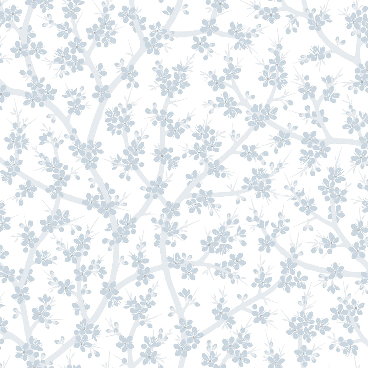 Sandudd SD5311-2 Henrik Light Blue Floral Wallpaper