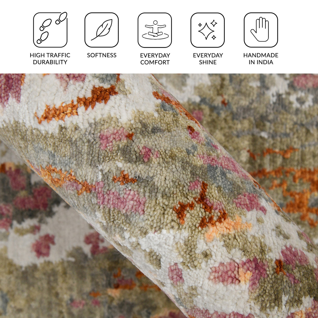 Amer Rugs SER-19 Serena Abstract Design Area Rug