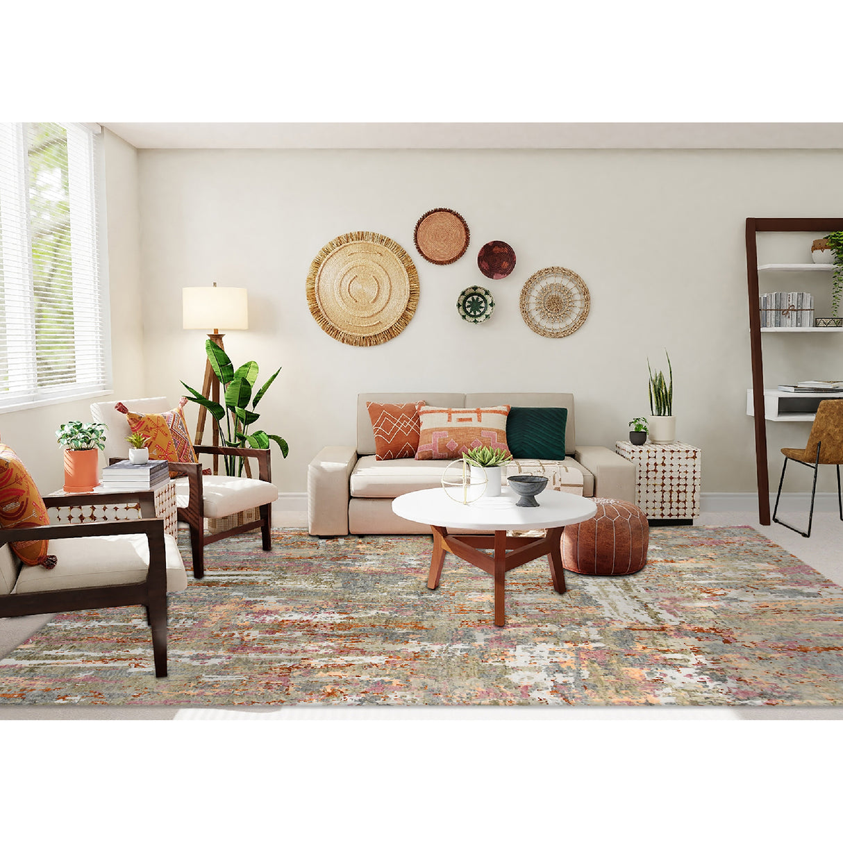 Amer Rugs SER-19 Serena Abstract Design Area Rug