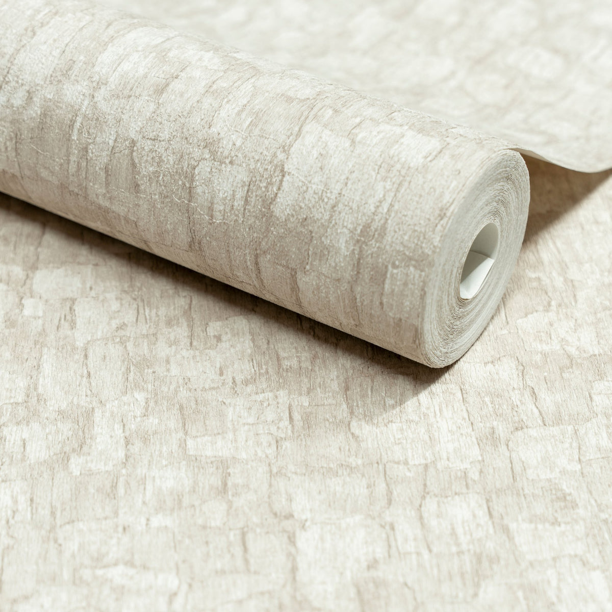 Galerie Surfaces Wood plain Beige Wallpaper SF1001