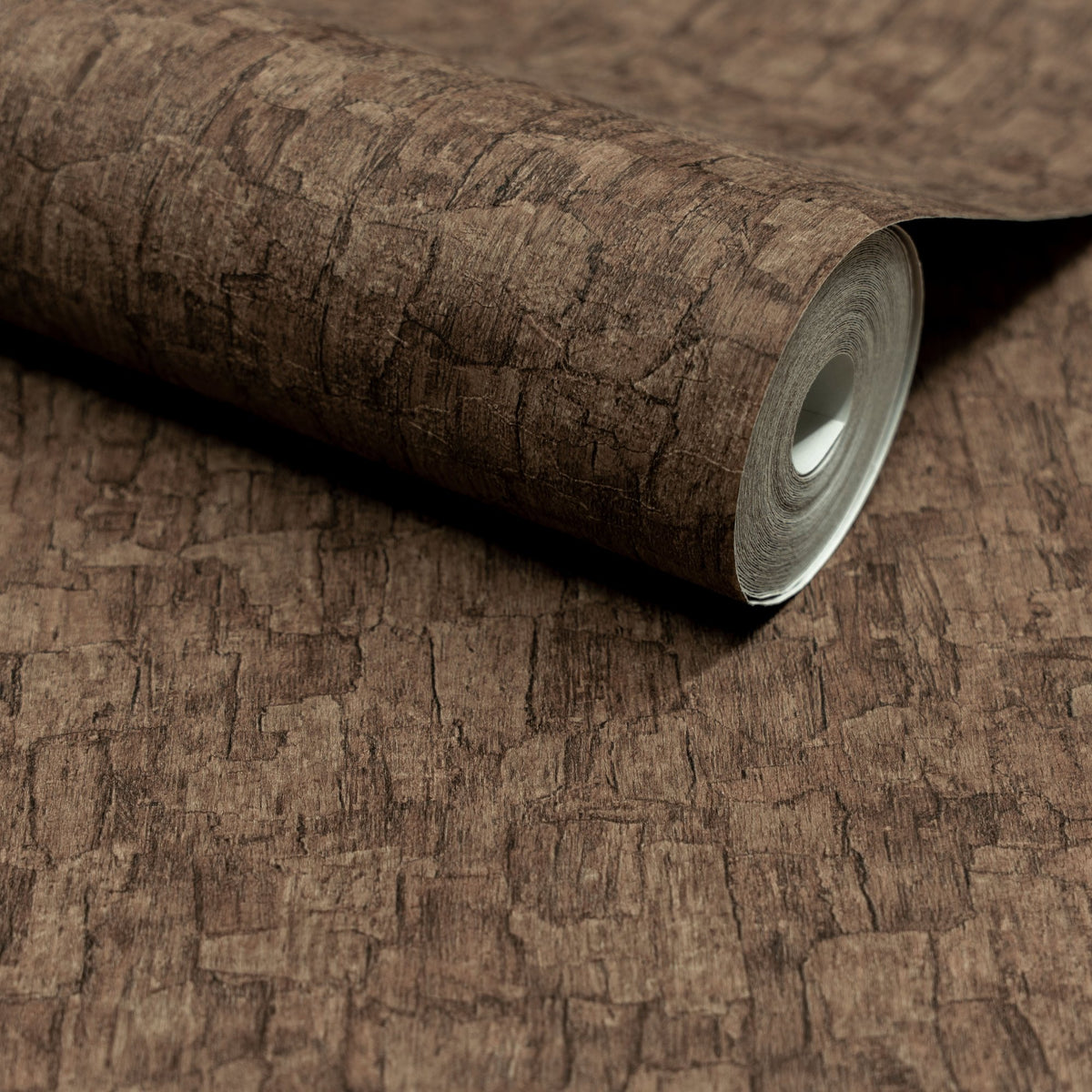 Galerie Surfaces Wood plain Brown Wallpaper SF1009