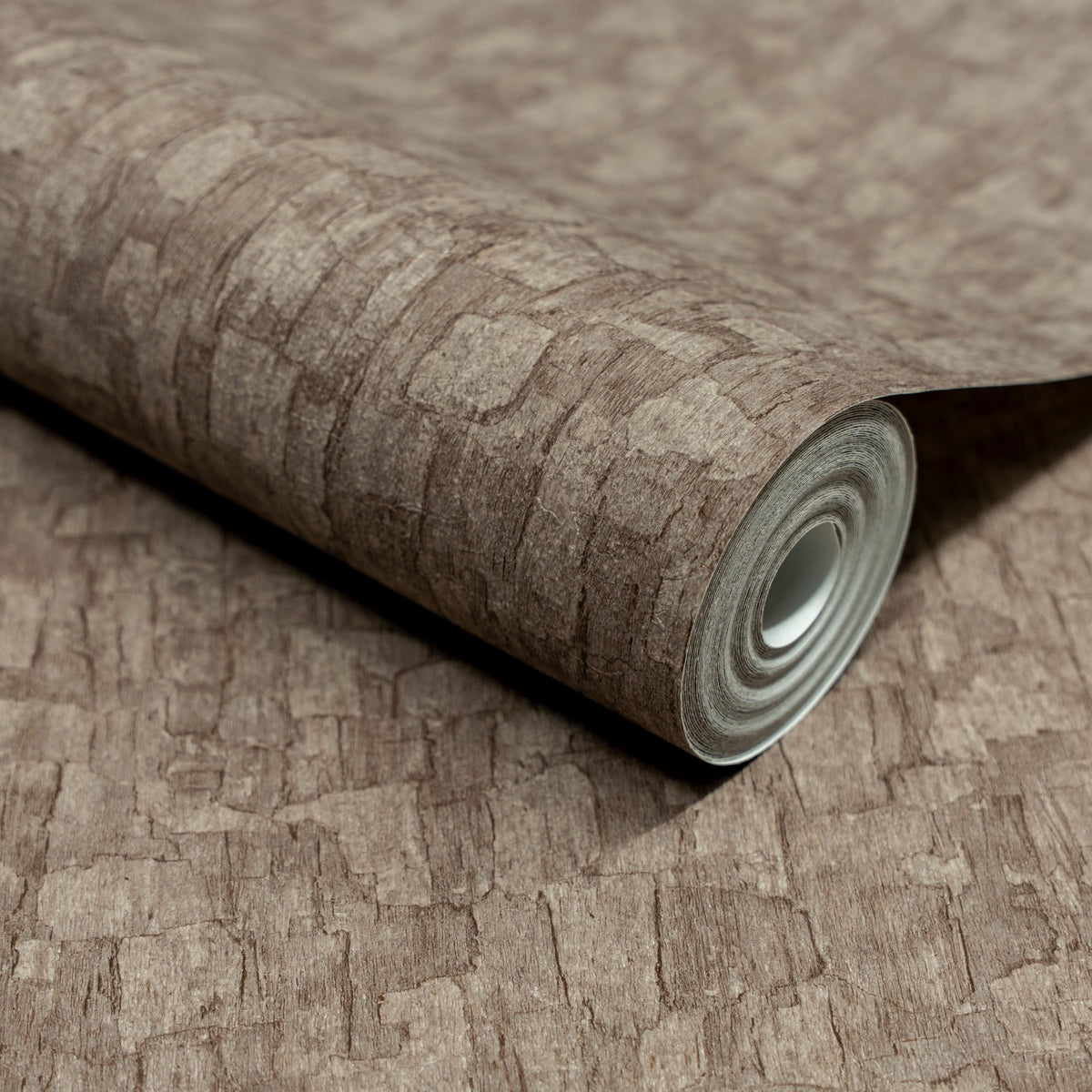 Galerie Surfaces Wood plain Brown Wallpaper SF1014
