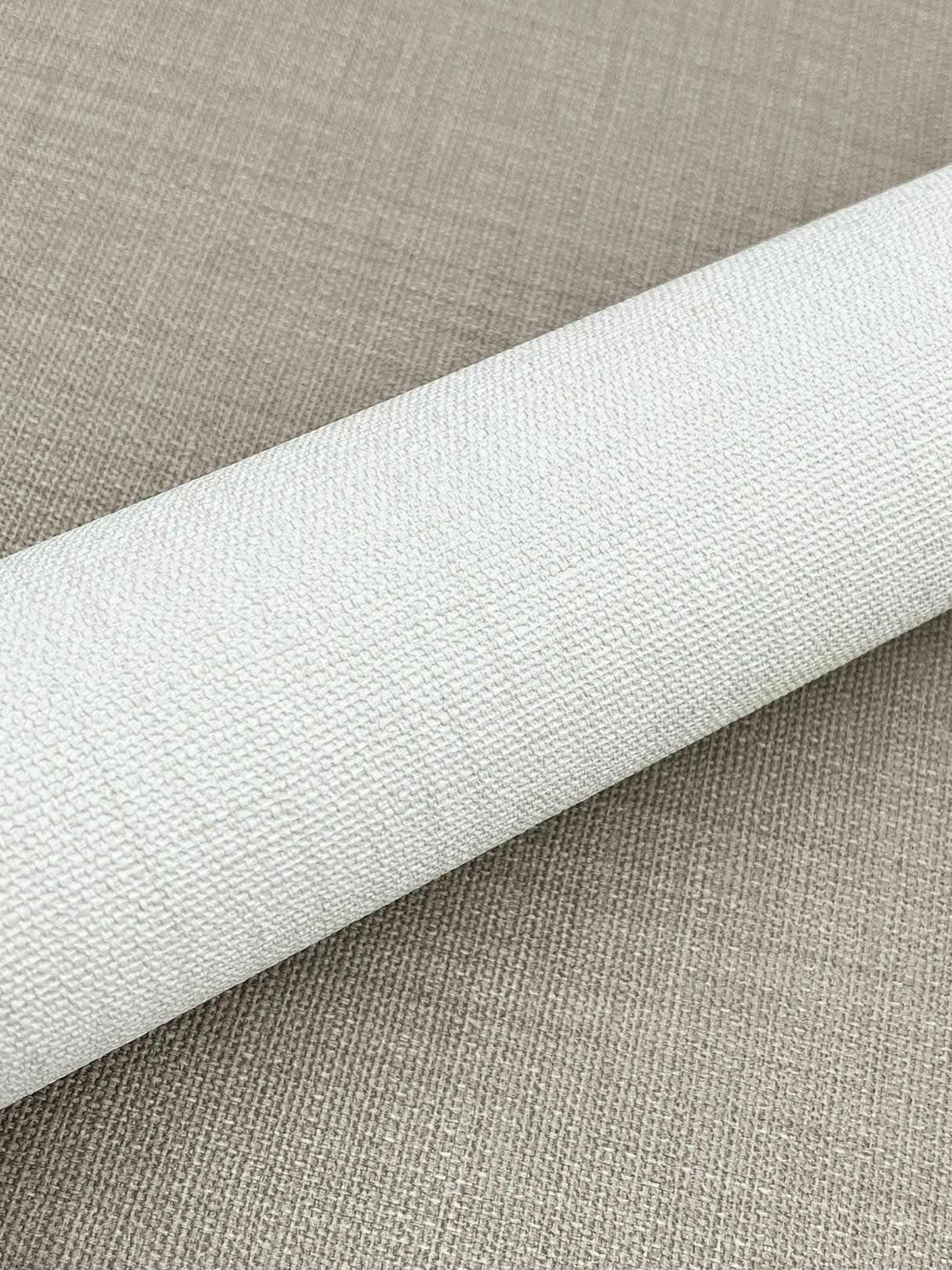 York SI15867 Sofia Weave Mushroom Wallpaper