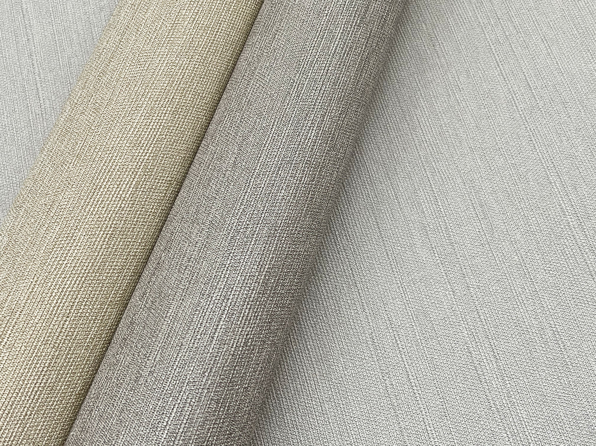 York SI18551 Shimmering Linen Grey Wallpaper
