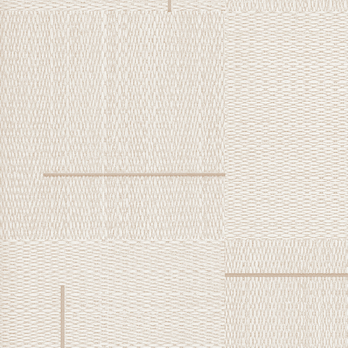 York SI24900 Geo Block Weave Linen Wallpaper