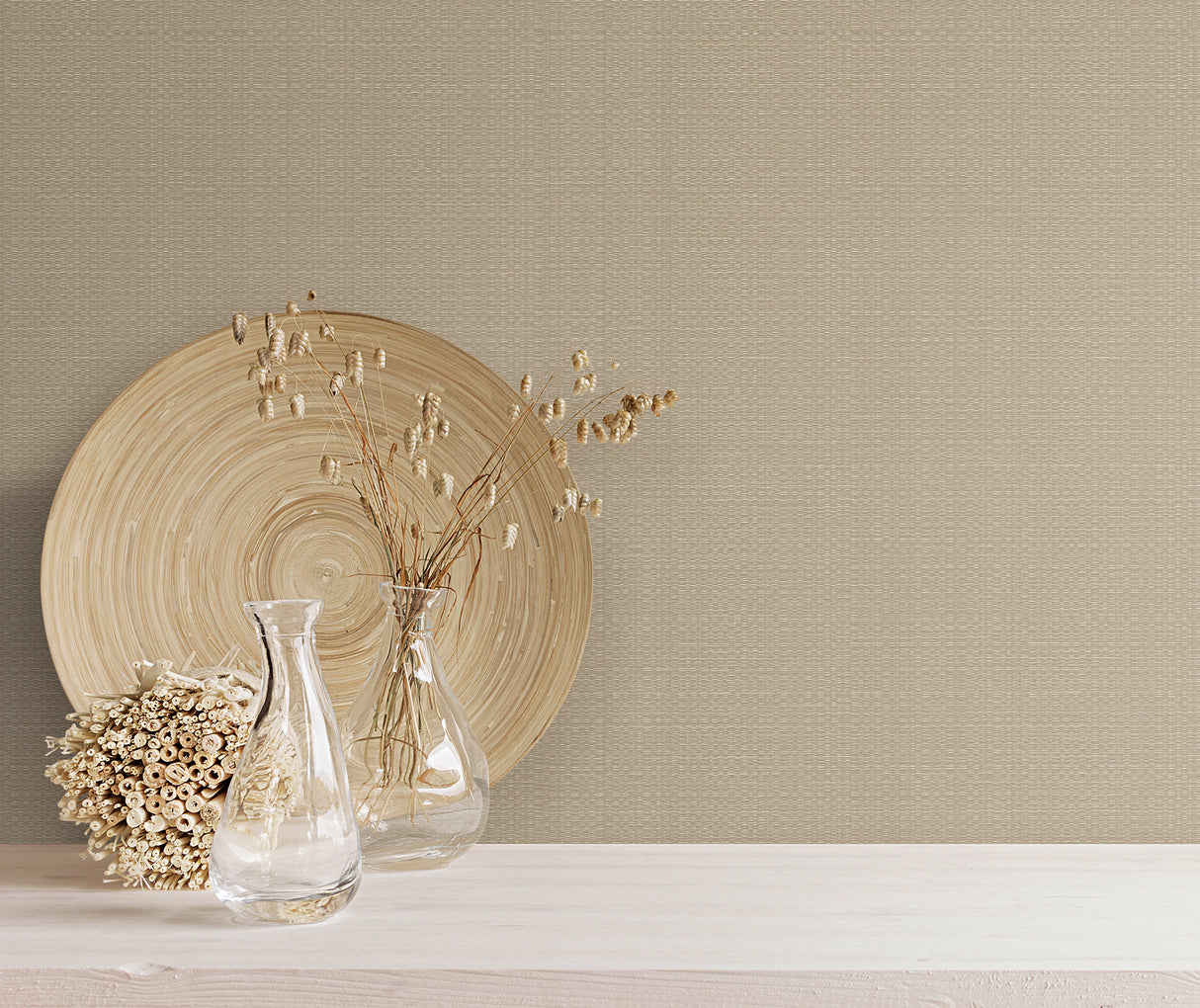 York SI24921 Bali Basketweave Straw Wallpaper