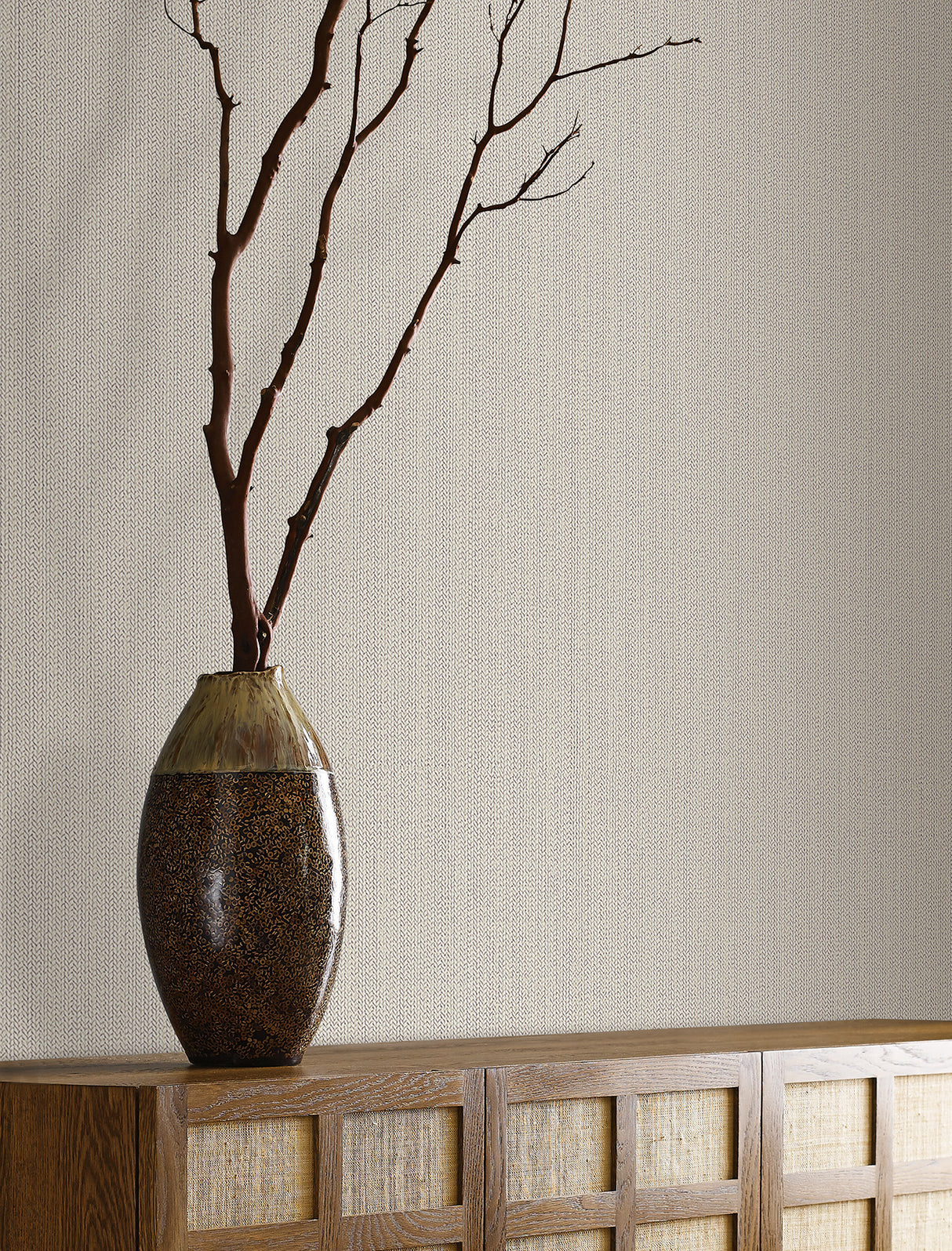 York SI24931 Dutch Braid Linen Wallpaper