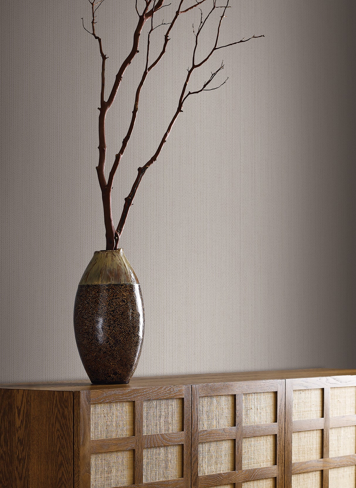 York SI24933 Dutch Braid Light Taupe Wallpaper