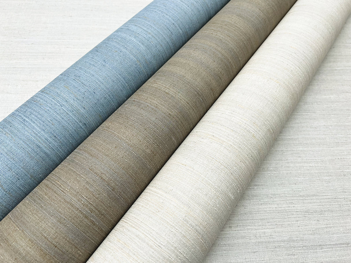 York SI6852 Milano Silk Mushroom Wallpaper